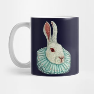 "Rabbit in the ruff" Mug